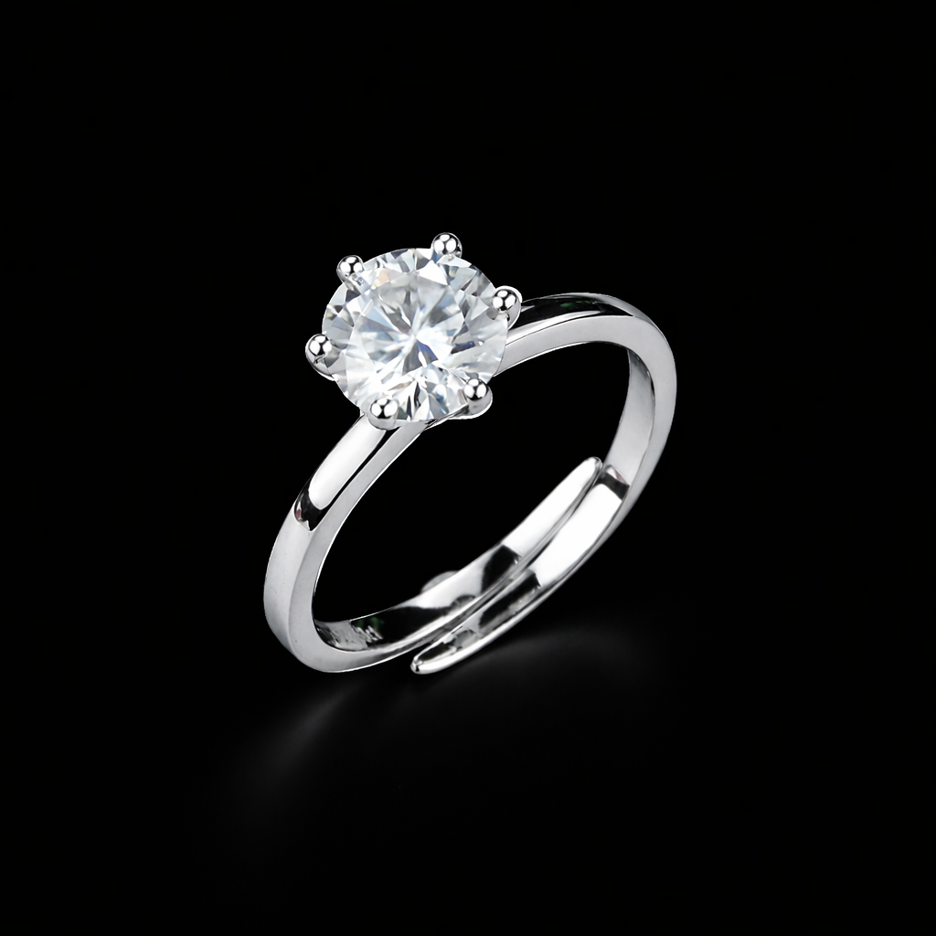 Zirconic, 925 silver ring