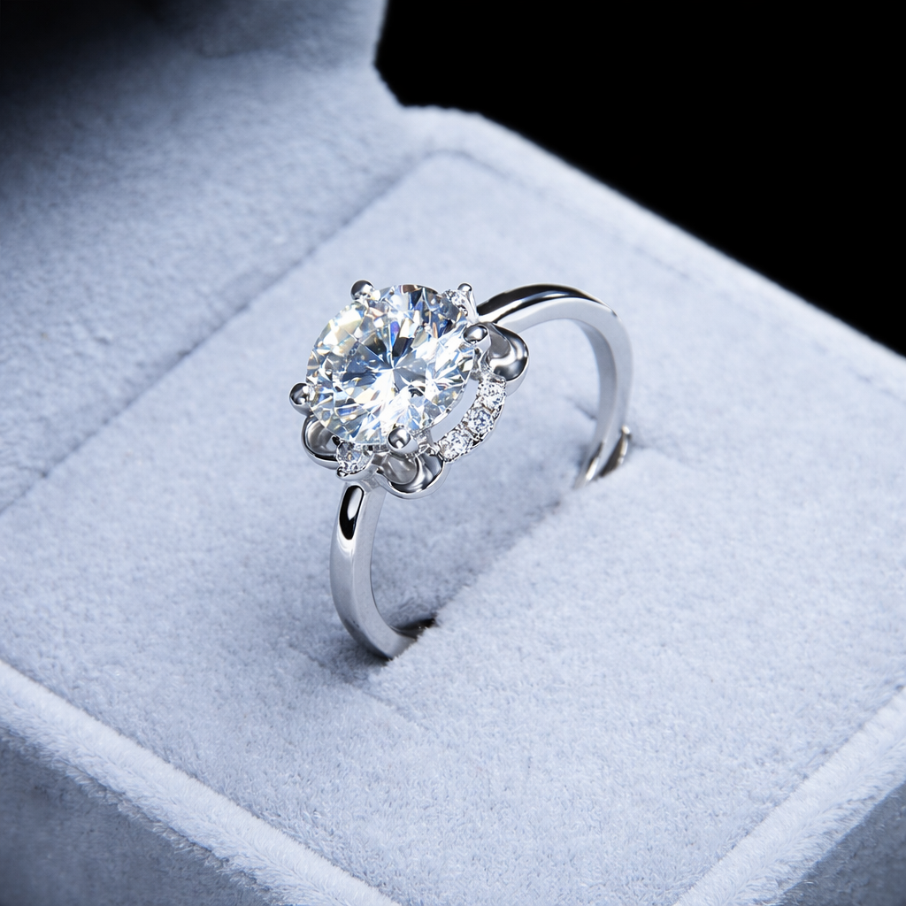 Zirconic, 925 silver ring