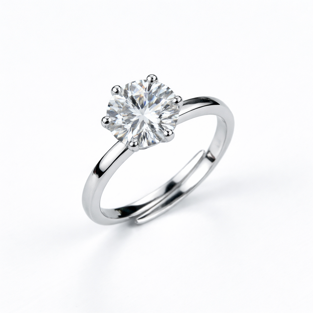 Zirconic, 925 silver ring